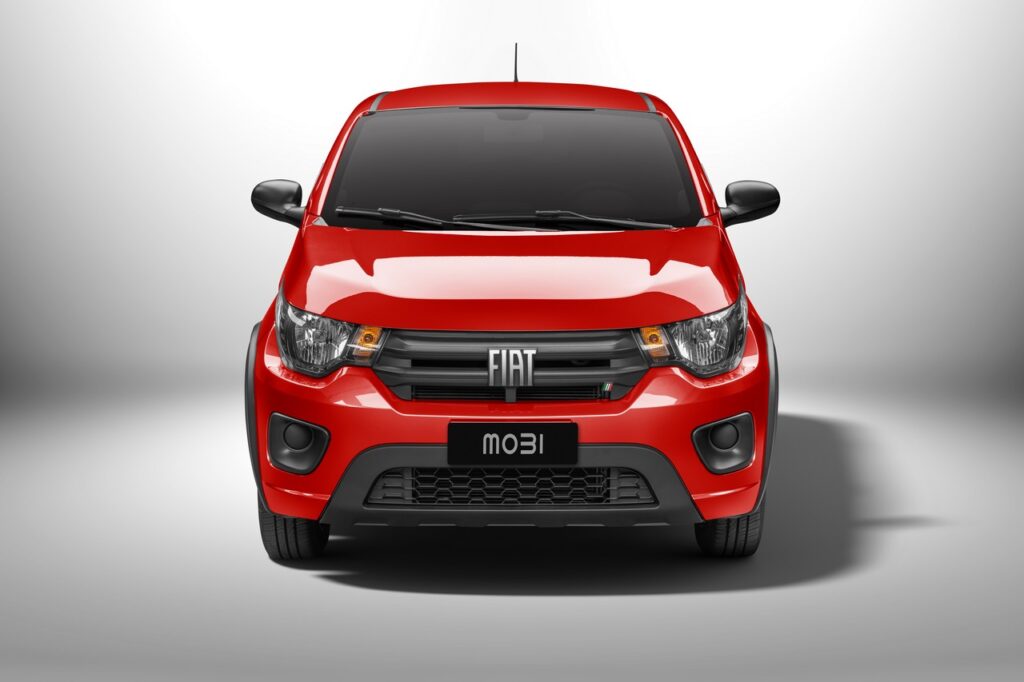 5 carros zero km mais baratos de 2024 5 Fiat Mobi Like 2023 carros zero km mais baratos