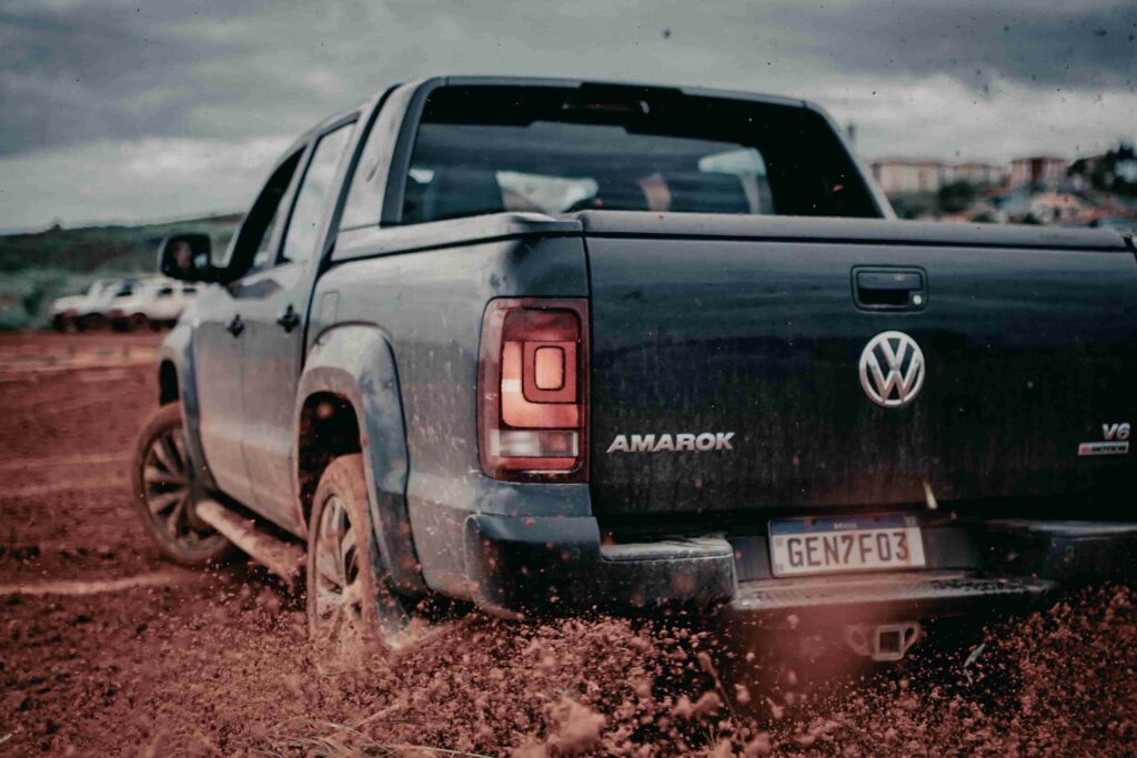 Imagem de um dos modelos da Amarok.